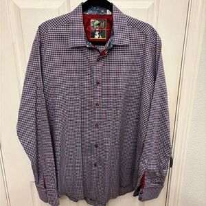 Robert Graham Button Down Shirt Size XL